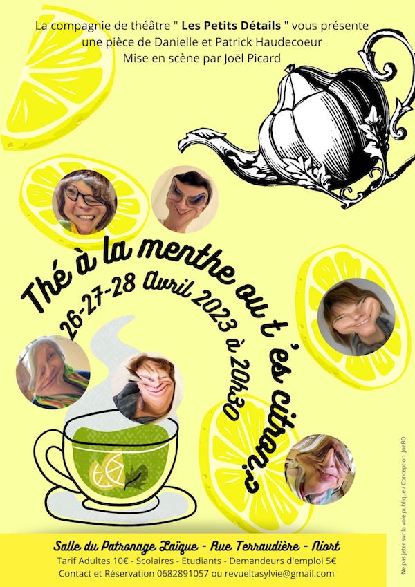 Illustration de l'événement Thé à la menthe ou t'es citron ?